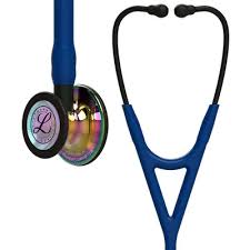 3M Littmann Cardiology IV Stethoscope Navy Blue Rainbow Model: 6242 (USA)