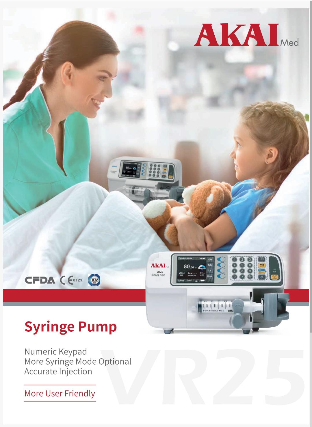 Syringe Pump Model: VR25 Akai (China)