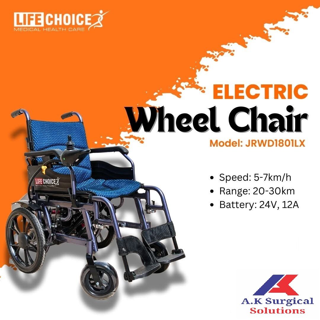 Electric Wheel Chair Model: JRWD1801LX Life Choice (China)